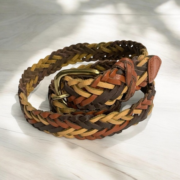 Capezio Multi-Color Rainbow Braided Woven Leather Belt
Argentina ML - Picture 1 of 12